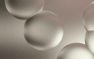 elegante argento acqua bolla sfondo. trasparente bolla gocce su liscio argento pendenza sfondo. liscio argento acqua bolle. foto