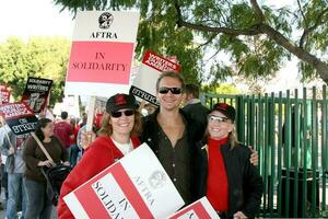 jane elliott Sebastian roche e leslie charleson sapone musica lirica atra attori supporto scrittori gilda di America sciopero cbs televisione città dicembre 17 2007 los angeles circa 2007 kathy hutchin hutchin foto