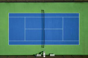 tennis Tribunale a partire dal sopra foto