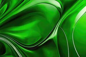 pieno telaio astratto verde sfondo - ai generato foto