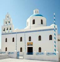 il Chiesa di panagia di platsani - santorini foto