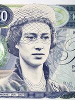 Principessa Margaret a partire dal inglese i soldi foto