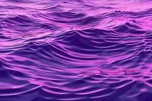 violaceo ondulazione effetto acqua sfondo. ai generativo foto