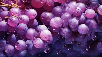 scintillante leggero uva colore semplice sfondo struttura. ai generativo foto