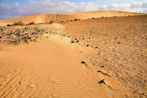 Visualizza di sabbia dune foto