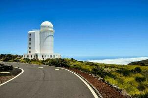 il teide osservatorio nel tenerife, circa 2022 foto