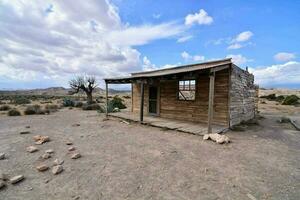 abbandonato deserto Casa esterno foto