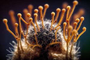 cordyceps fungo micologia generativo ai foto