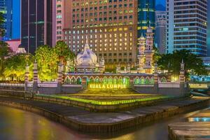 centro Kuala Lumpur città orizzonte, paesaggio urbano di Malaysia foto