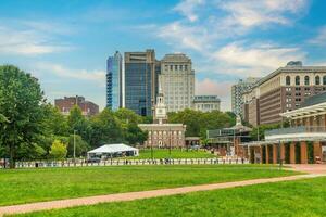 indipendenza sala nel centro Filadelfia, Pennsylvania foto