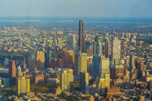 paesaggio urbano di centro brooklyn orizzonte a partire dal Manhattan nuovo York città foto