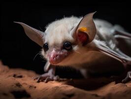 il mistica di il fantasma pipistrello nel il entroterra foto