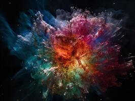 il silenzioso ruggito di un' lontano supernova foto