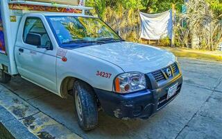 puerto escondido oaxaca Messico 2023 messicano consegna Raccogliere camion auto 4x4 fuori strada veicoli Messico. foto