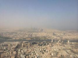 paesaggio della città di dubai in estate foto