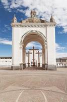 basilica di nostra signora di copacabana in bolivia foto