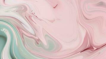 marmo struttura liquido astratto sfondo con leggero marmo struttura pastello colore elegante astratto sfondo con fluido liquido forme illustrazione, creare ai foto