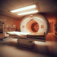 foto di mri scanner ai generato