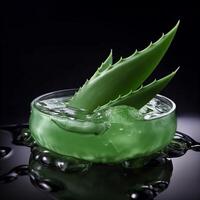 foto di idratante aloe Vera gel ai generato