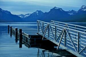 Montana lago mcdonald foto