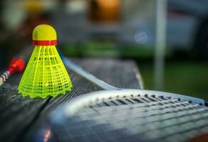 badminton racchetta sport foto