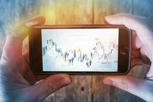 mobile forex commerciante foto