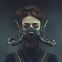 foto di ossigeno maschera ai generato