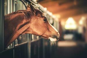 equestre servizio, struttura cavallo foto