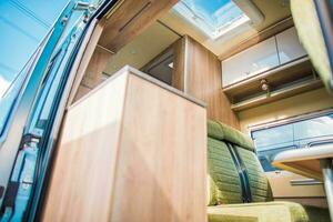 camper furgone rv interno foto