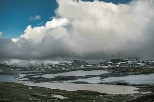 panoramico paesaggio di jotunheimen nazionale parco regione foto