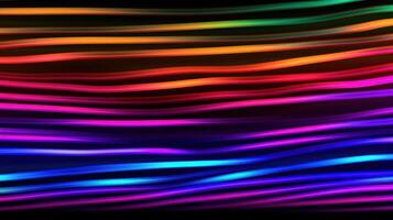vivido olografico neon sfondo. illustrazione ai generativo foto