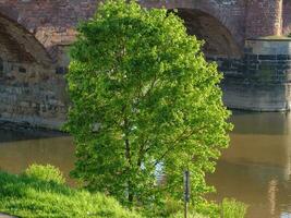 il piccolo città di saarburg a il saar fiume nel Germania foto