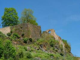 il piccolo città di saarburg a il saar fiume nel Germania foto