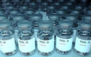 lotto di fiale con vaccino contro il coronavirus covid 19
