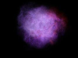 blu nebulosa galassia stelle esterno cielo sfondo foto