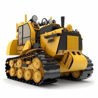 bulldozer design ai generato foto