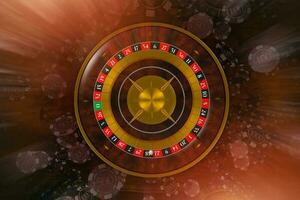 classico roulette ruota gioco foto