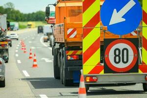 autostrada strada costruzioni luogo e attrezzatura foto