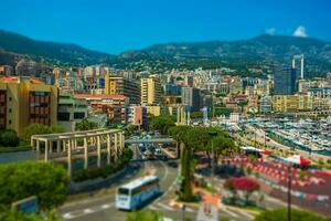 monte Carlo paesaggio urbano foto