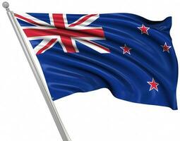 bandiera della Nuova Zelanda foto