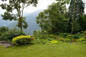 montagna Visualizza punto di sikkim anticonformista posto lungchok foto