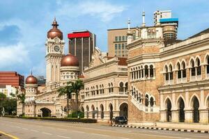 sultano abdul samad edificio a indipendenza piazza nel Kuala grumo, Malaysia foto