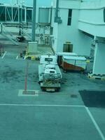 Kuala grumo, Malaysia nel Maggio 2023. il pista di decollo e grembiule di klia terminale 2 aeroporto. foto