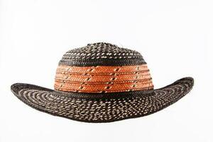 tradizionale cappello a partire dal Colombia chiamato sombrero vueltiao foto