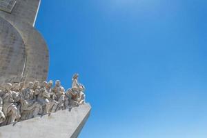 belem, lisboa, 27 luglio 2017 - padrao dos descobrimentos foto