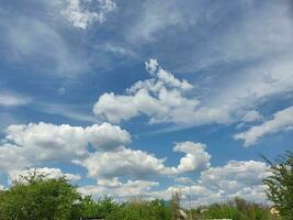 temporale struttura nuvole prima pioggia su il cielo foto