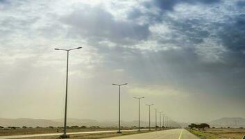 jureirah,uae.coast di indiano oceano la zona. foto