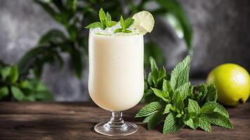 menta fresco Pina colada. ai generato. foto