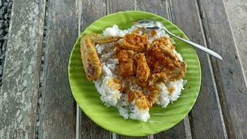 indonesiano cibo menù foto