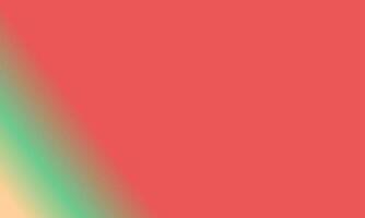 design semplice pesca, verde e rosso pendenza colore illustrazione sfondo foto